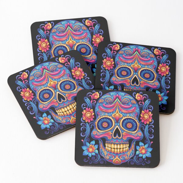 Artikelvorschau, Mexican Sugar Skull #17 entworfen und verkauft von CoutureCrypt.
