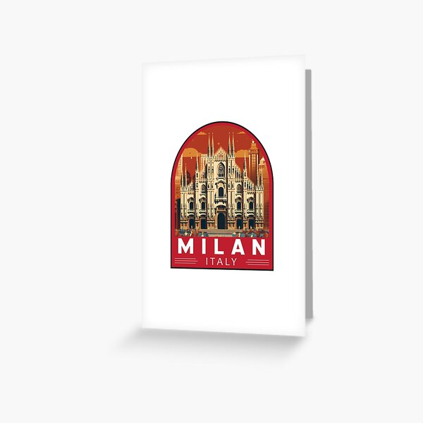 Milan Greeting Cards for Sale