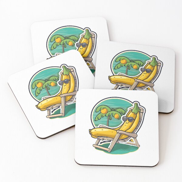 Item preview, Funny Banana Sunbathing  designed and sold by UrsaStick.