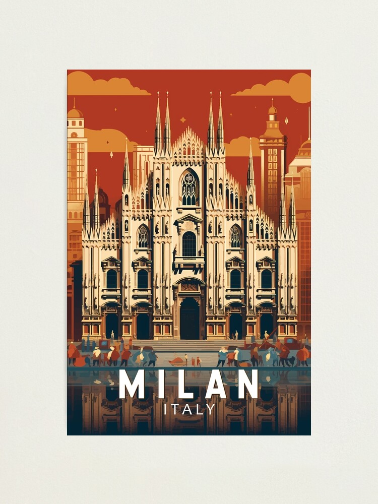 Milan 4 Art Print by Travel Poster Collection - Fy