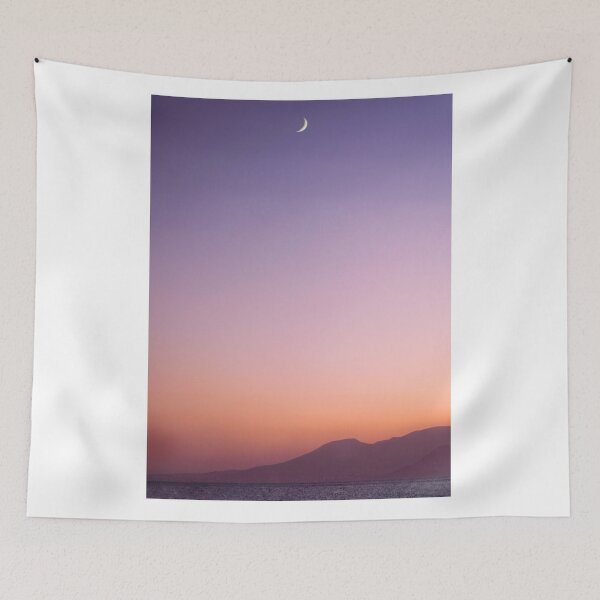 Item preview, Moon at sunset, Naxos, Greece designed and sold by Giulia Buscemi.