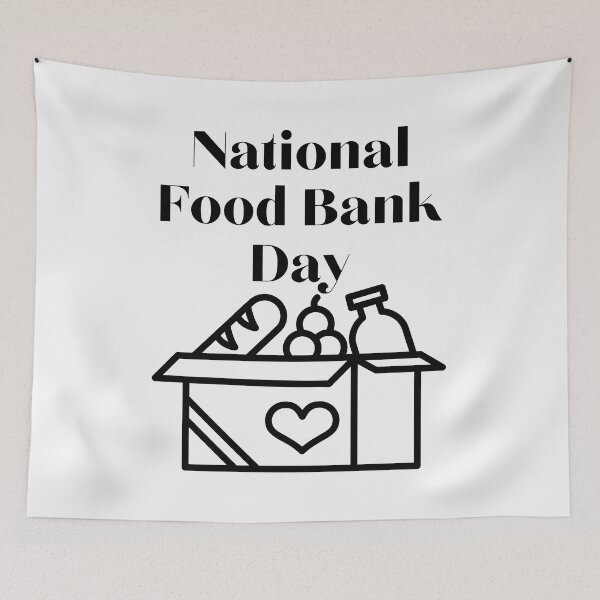 Item preview, National Food Bank Day designed and sold by Simo0455.