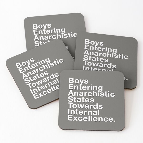 Item preview, Boys Entering designed and sold by EllynLeland.