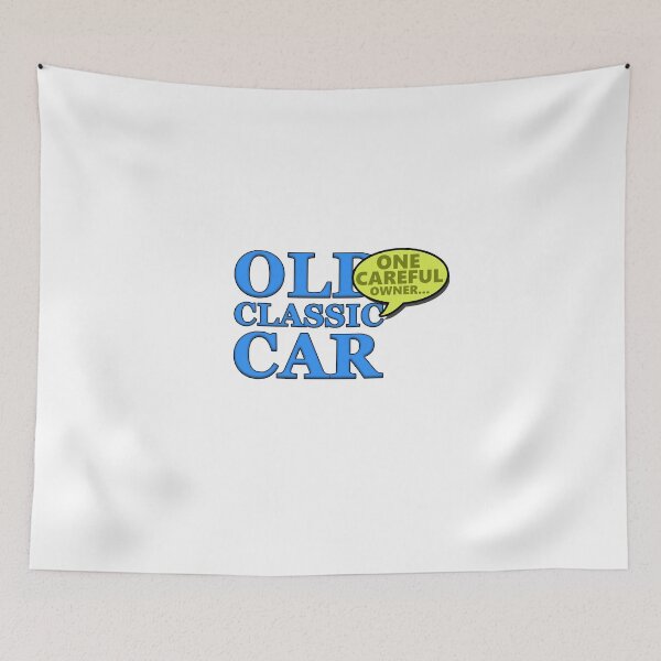 Item preview, ONE CAREFUL OWNER ... (transparent background) designed and sold by OldClassicCar.