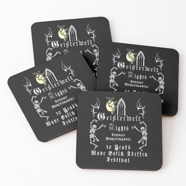 Item preview, Geisterwelt Nights at Wave Gotik Treffen Anniversary logo 2023 designed and sold by GEISTERWELT-.
