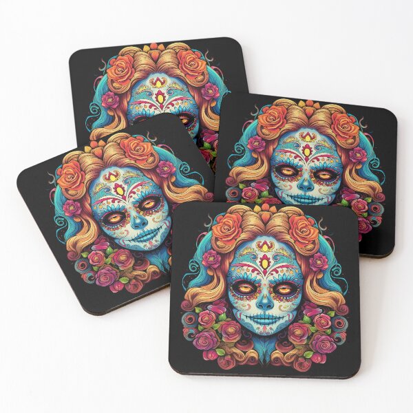 Artikelvorschau, Mexican Sugar Skull #22 entworfen und verkauft von CoutureCrypt.