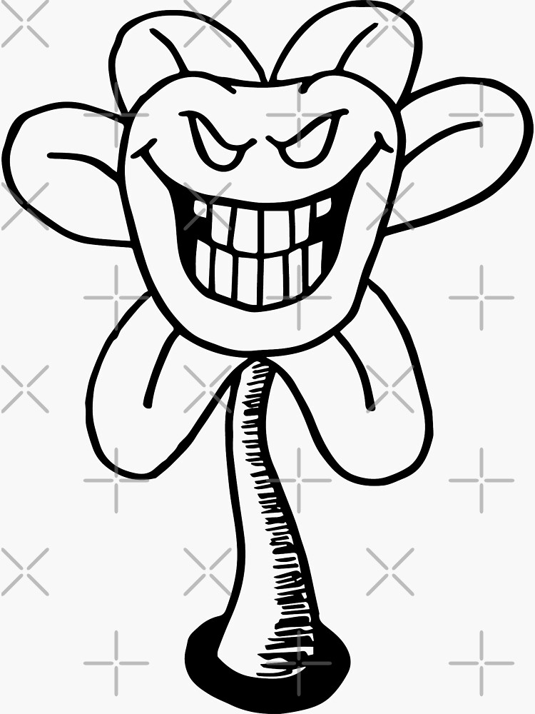 Mr.Lollipop on X: Flowey? Expressions #undertale #drawing