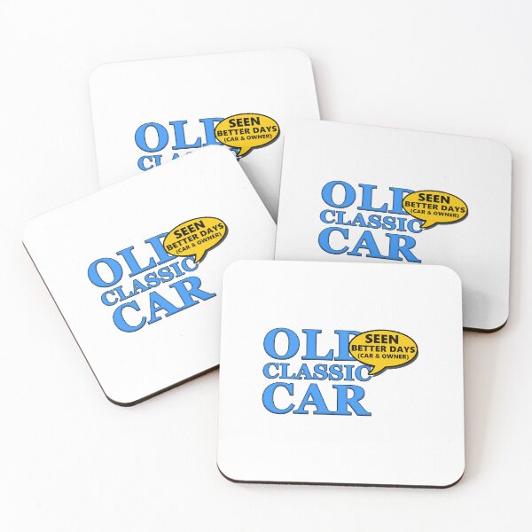 Item preview, SEEN BETTER DAYS - CAR & OWNER (transparent background) designed and sold by OldClassicCar.