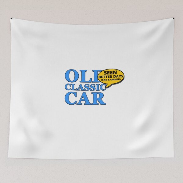 Item preview, SEEN BETTER DAYS - CAR & OWNER (transparent background) designed and sold by OldClassicCar.