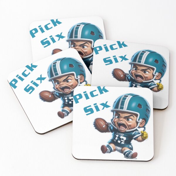 Item preview, Pick Six (Baby Football Player) designed and sold by Artoolie.