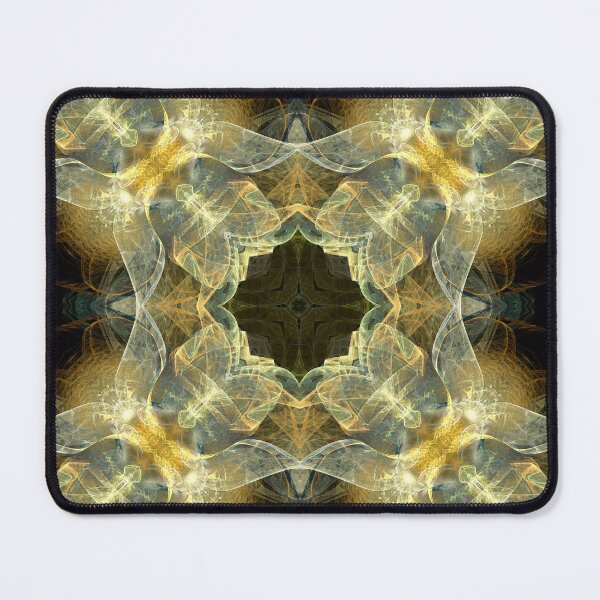 Item preview, lacy fishtail panel in off-whites and browns designed and sold by effervescence.