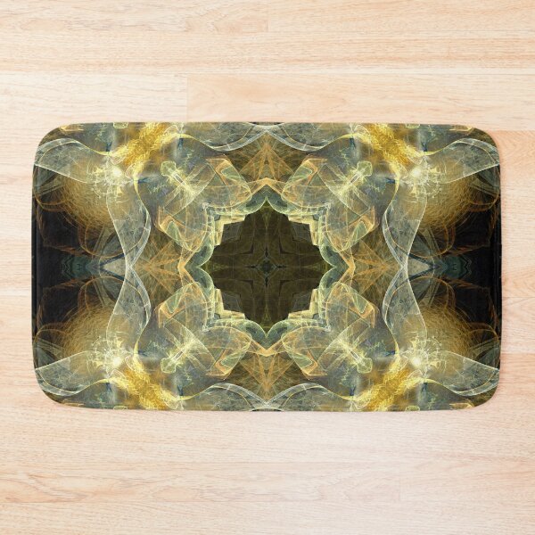 Item preview, lacy fishtail panel in off-whites and browns designed and sold by effervescence.