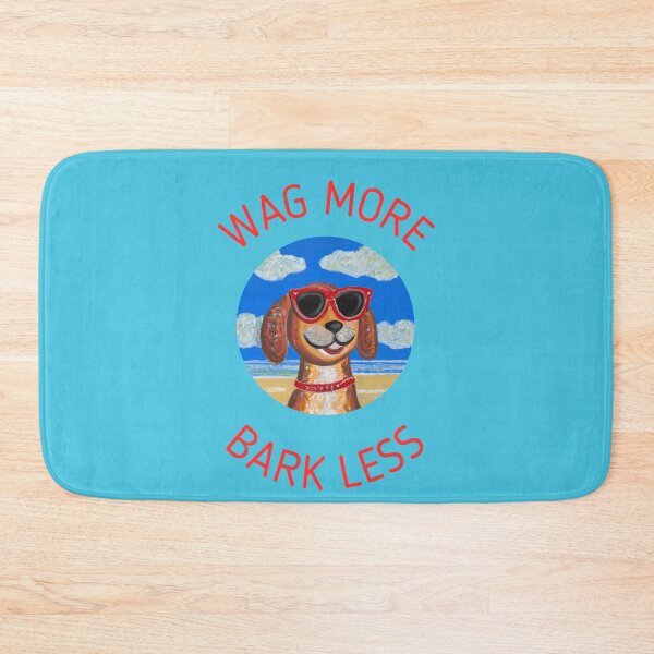 Item preview, Wag more, bark less. designed and sold by kookycomet.