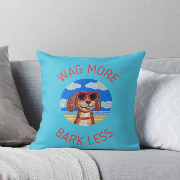 Item preview, Wag more, bark less. designed and sold by kookycomet.