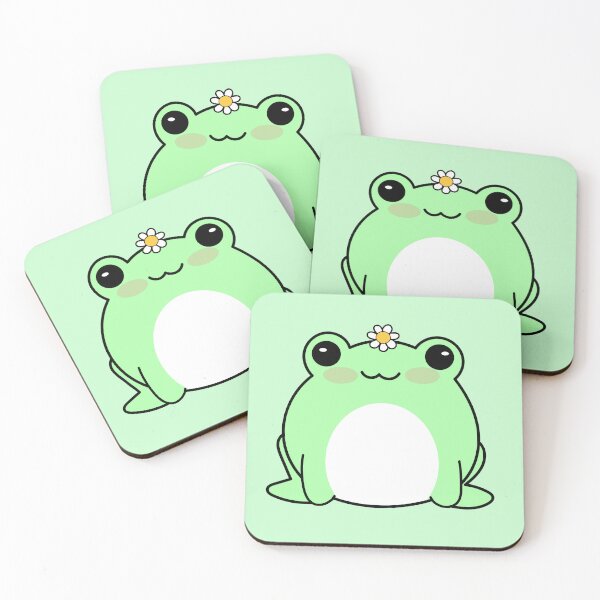 Item preview, Kawaii Flower Frog designed and sold by SunMoonMilk.