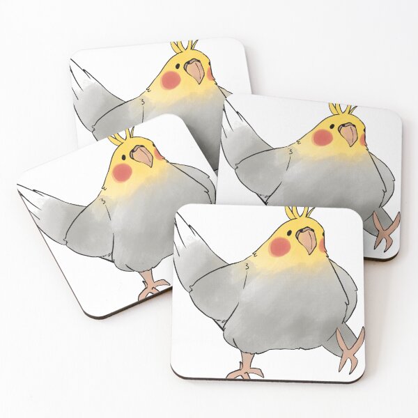 Item preview, Big Steppy cockatiel designed and sold by WizaKitty.