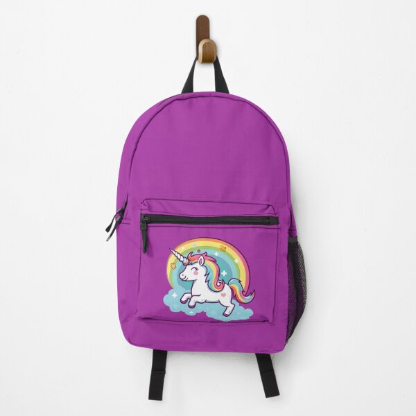 Item preview, Cute Unicorn Rainbow Run Sticker designed and sold by UrsaStick.