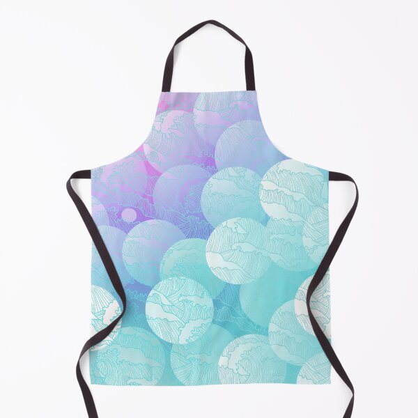 Item preview, soft color waves and circles designed and sold by FeyzaAydin.