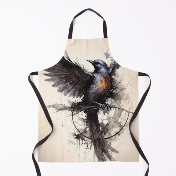 Item preview, Charcoal and Coffee drawing of Bird designed and sold by Art by Lilia.