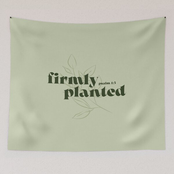 Item preview, Psalm 1:3 - Firmly Planted - bible verse quote designed and sold by Firmly Planted Prints.