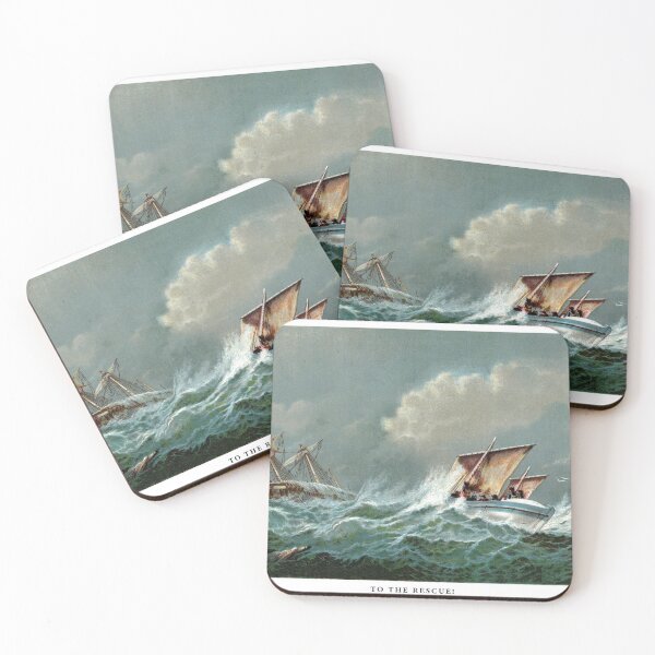 Item preview, To The Rescue! - 1883 designed and sold by Pictures With A Message.