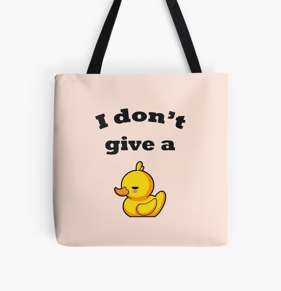 I Dont Give A Fuck Tote Bags for Sale