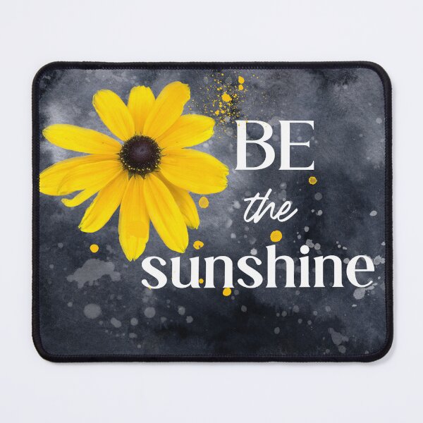 Item preview, Be The Sunshine Quote Yellow flower designed and sold by art64.
