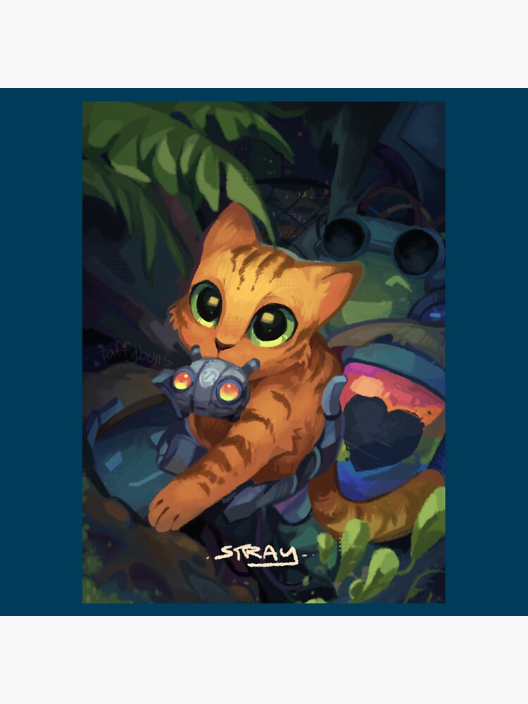 Stray Cat Game Cyberpunk  Mouse Pad for Sale by MarinaLexaArt