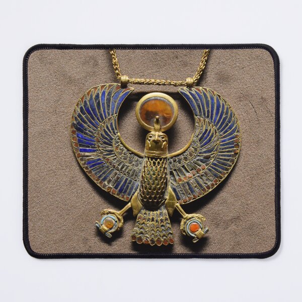 Item preview, Tutankhamun, Egypt - Horus falcon with sundisk designed and sold by EgyptOasisLove.