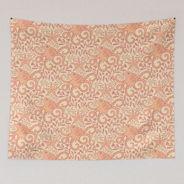 Item preview, Pink Summer Whispers of Octopus designed and sold by OzdeBayer.
