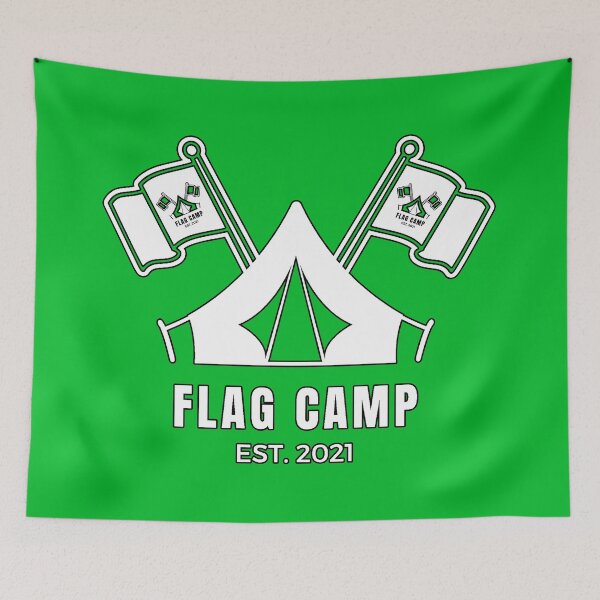 Item preview, Flag Camp designed and sold by midofeverywhere.