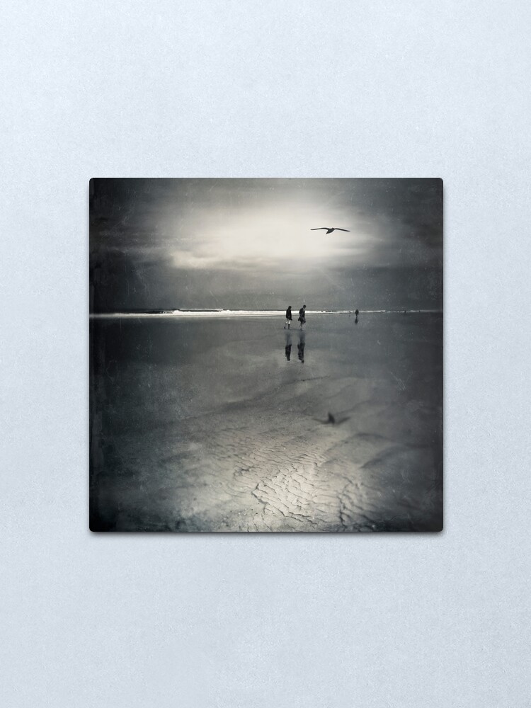 Alternate view of Silver Linings Metal Print