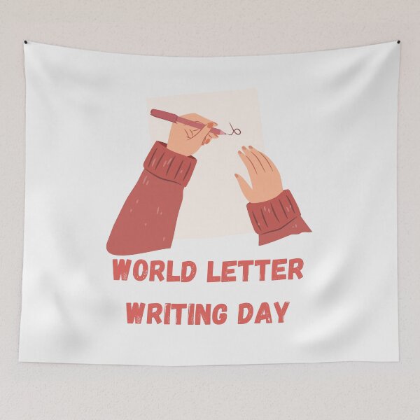 Aperçu de l'œuvre world Letter Writing Day créée et vendue par Simo0455.