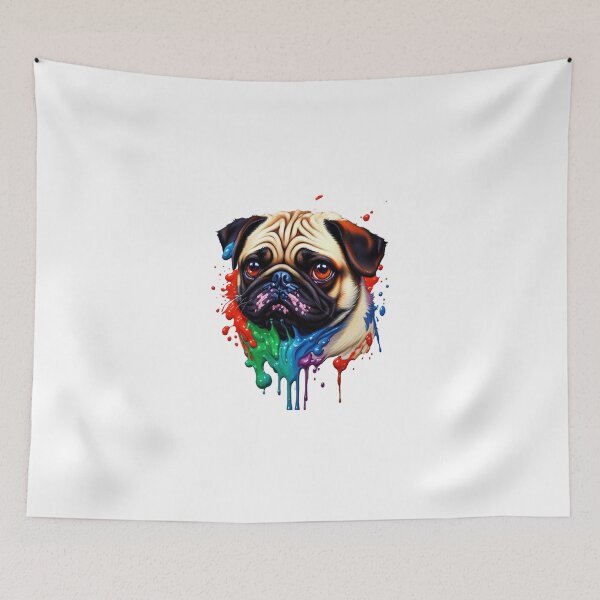Item preview, Aquacolor Pug Puppy designed and sold by Constantine7621.