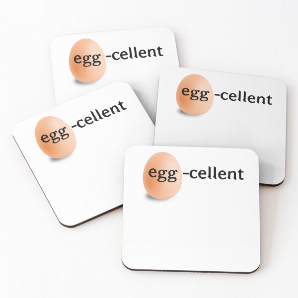 Item preview, Chuckle Away with this Egg-cellent Egg Pun Design - Perfect for a Twist on Being Excellent! designed and sold by Fotofus.