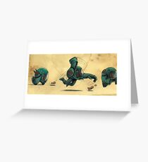 Dog Catcher Greeting Card