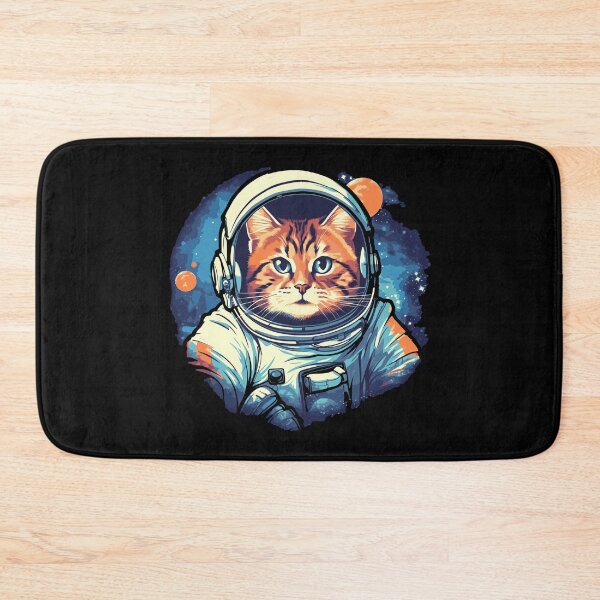 Item preview, Astronaut Kitty Cat designed and sold by purrestrial-co.