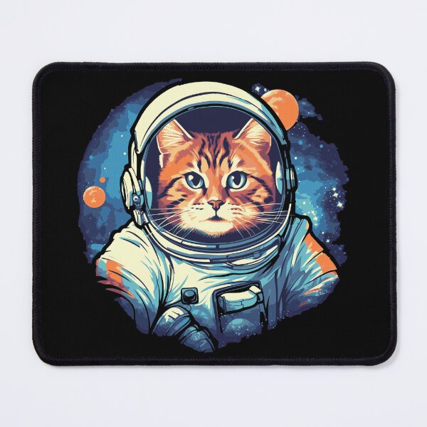 Item preview, Astronaut Kitty Cat designed and sold by purrestrial-co.