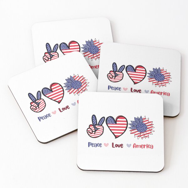 Item preview, Peach Love America  designed and sold by tnwbank.