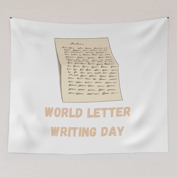 Aperçu de l'œuvre world Letter Writing Day créée et vendue par Simo0455.