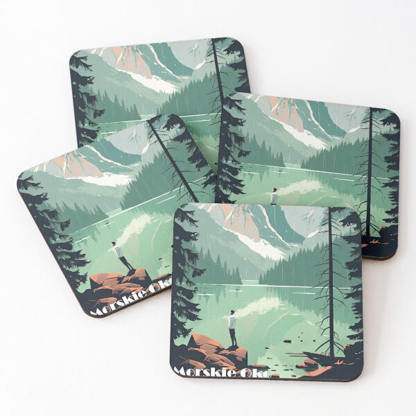 Item preview, Morskie Oko Lake - Tatra Mountains Travel Poster designed and sold by Art-Syndicate.