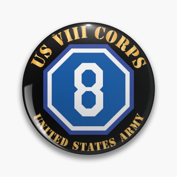 Item preview, Army  - US VIII Corps - US Army w SSI X 300 designed and sold by Military Insignia Products.