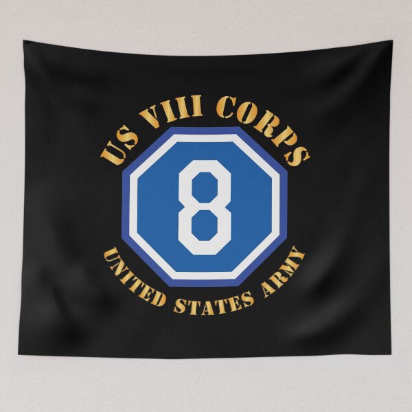 Item preview, Army  - US VIII Corps - US Army w SSI X 300 designed and sold by Military Insignia Products.