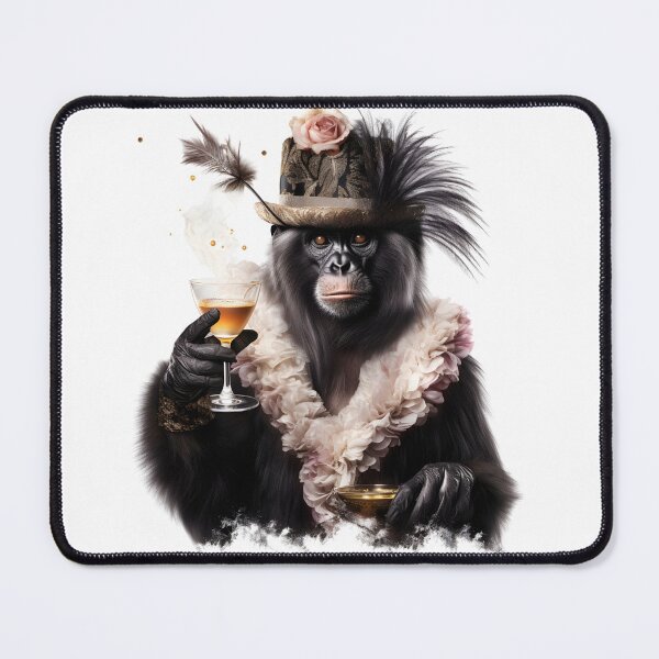 Item preview, Aristo Chimp - Grand Dame of the Jungle Soiree designed and sold by MelodySimmons.