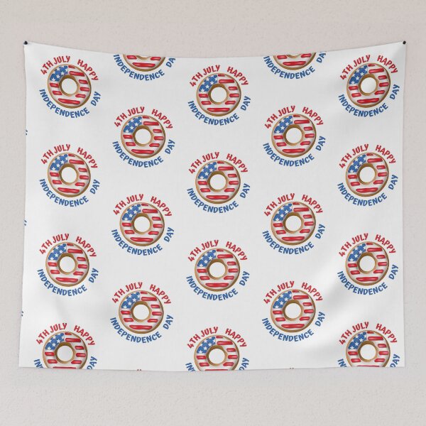 Item preview, 4th July Happy Independence Day designed and sold by tnwbank.