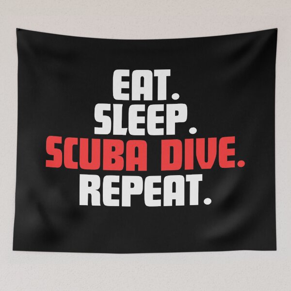 Item preview, Eat. Sleep. Scuba Dive. Repeat. designed and sold by danielliamgill.