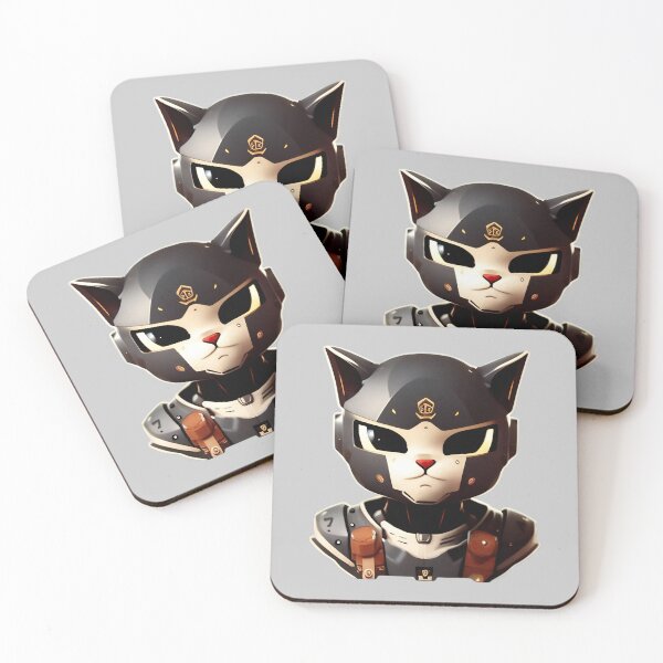 Item preview, Cute Cat Robot 8 - Cool cat theme designed and sold by SheepAttack.