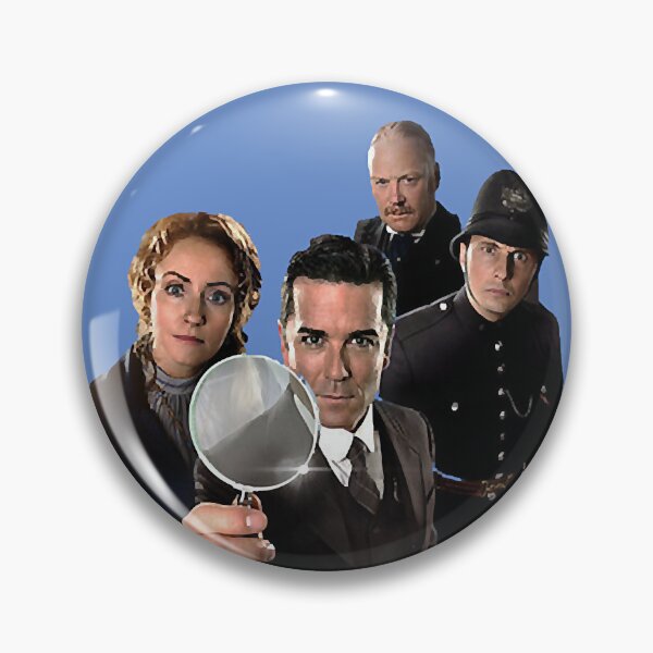 Item preview, Murdoch Mysteries Design in blue designed and sold by purvis-chery.