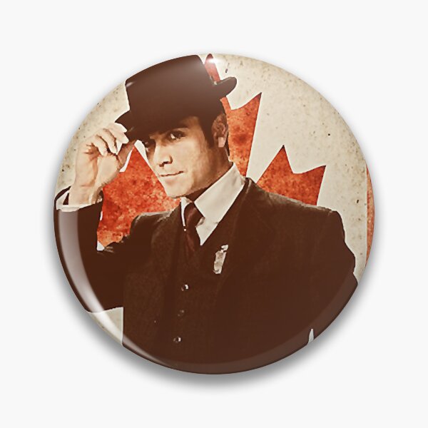 Item preview, Murdoch Mysteries William Murdoch with Vintage Effect designed and sold by purvis-chery.