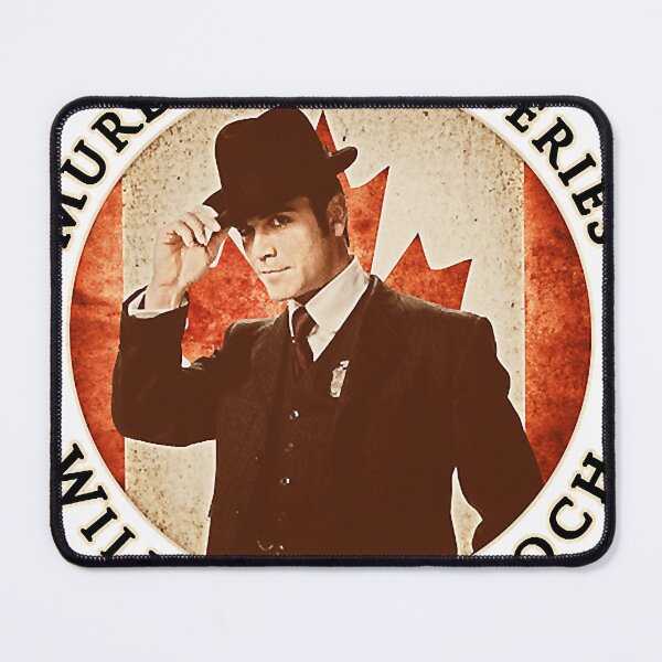 Item preview, Murdoch Mysteries William Murdoch with Vintage Effect designed and sold by purvis-chery.